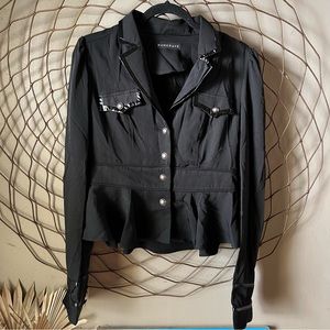 Punk Rave Black Women's Jacket